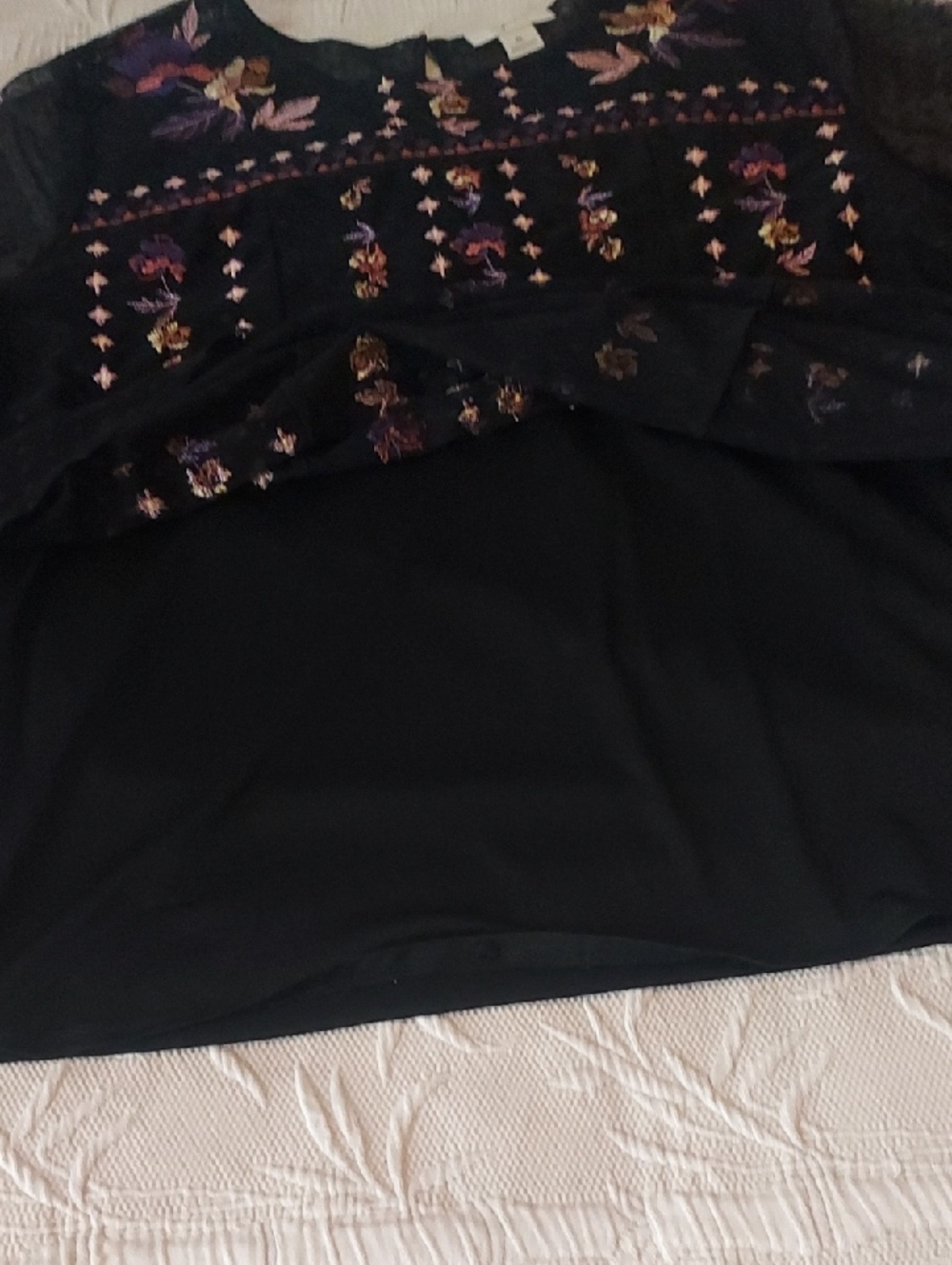 Style & Co. Embroidered Blouse - Picture 9 of 11